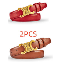 Cintos Duas Unidades - Couro Legítimo Celine  - Fivela