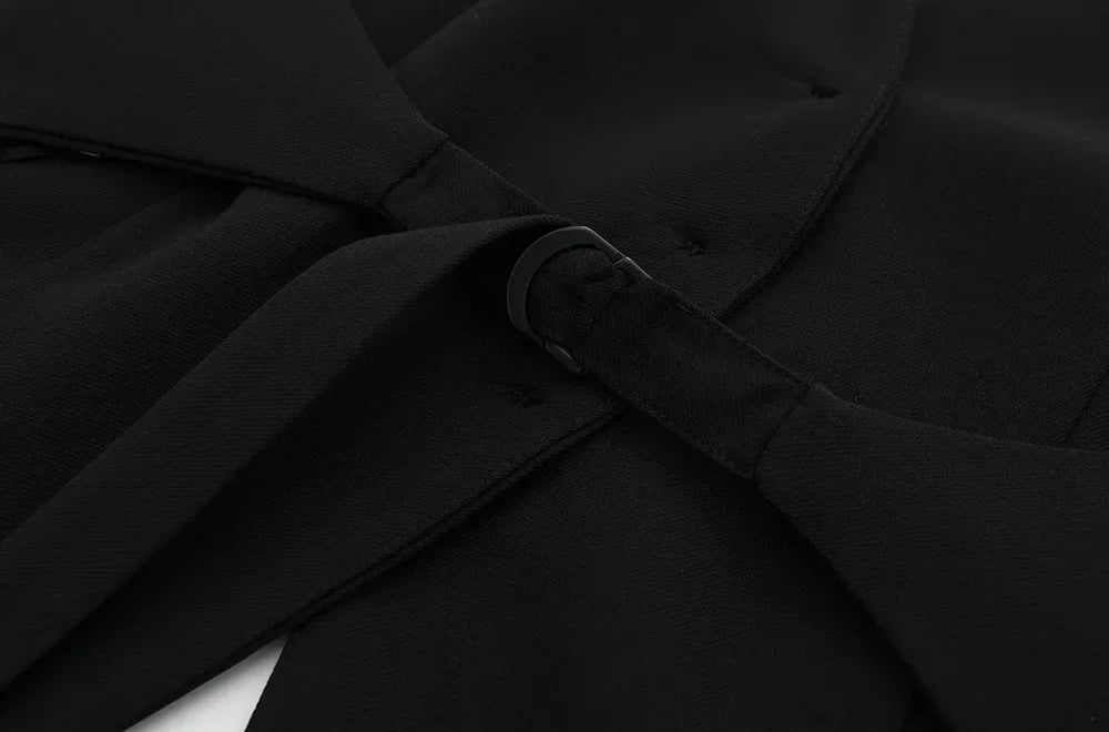 Colete Frente única Com detalhe nas costas