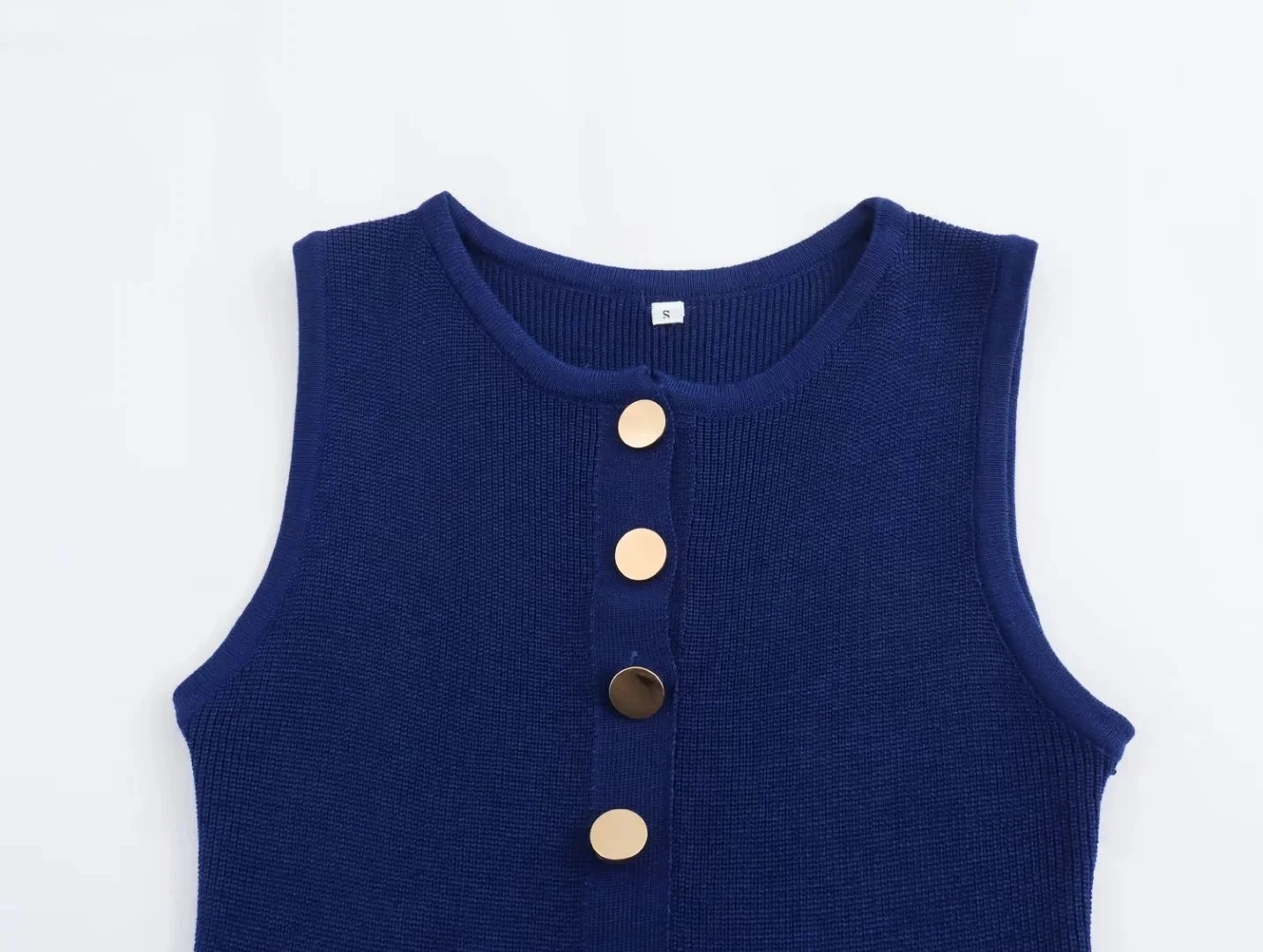 Vestido Midi Tricô modal