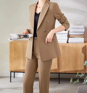 Conjunto Alfaiataria botões duplo elegante