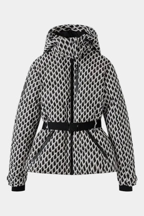 Parka Feminina com Cinto e Gola Alta – Luxo e Conforto para o Inverno