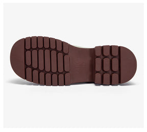 Sapato Luxo Couro Com Fivela - Confort