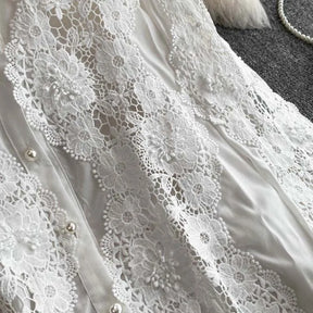 Conjunto bordado delicado - Calça e camisa