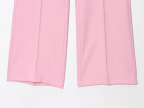 Colete Sem Mangas com Saia Curta ou Calça Flare, Estilo Moderno e Minimalista