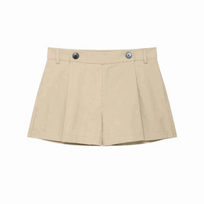 Conjunto Streetwear Elegante: Casaco Estruturado com Cinto e Shorts de Alfaiataria