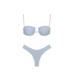 Conjunto Listra com Saída de Praia Transpassada