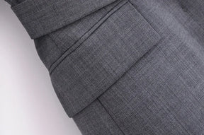 Conjunto Blazer e Saia Alfaiataria - Novidade