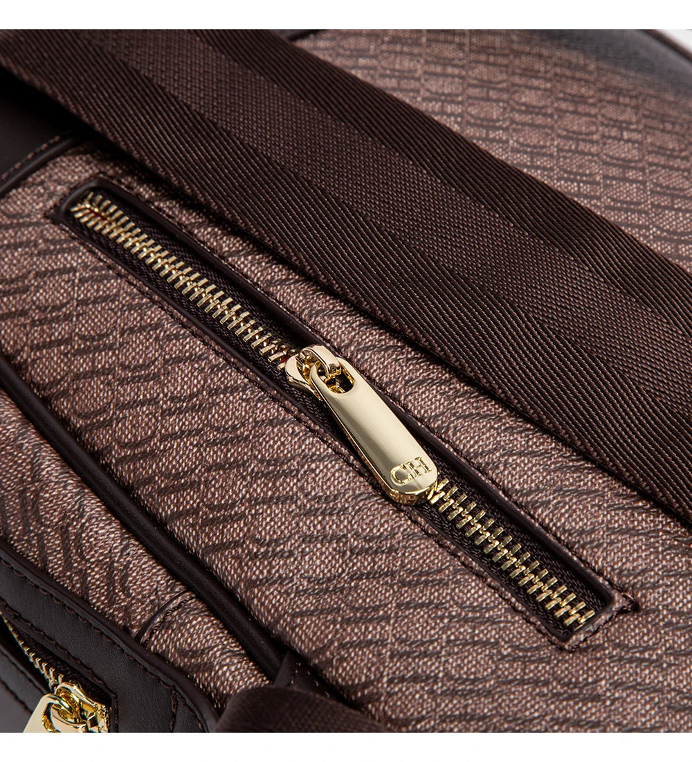 Mochila CHCh Feminina Premium com Design Exclusivo e Detalhe Artístico