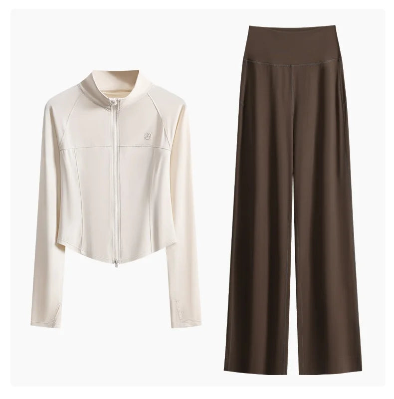 Duo Casual Sofisticado: Conjunto Versátil para Trânsito e Lazer