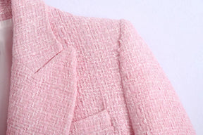 Conjunto Blazer e saia TWEED