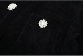 Conjunto Executivo Rosa: Casaco Estruturado e Saia Sereia Midi – Elegância