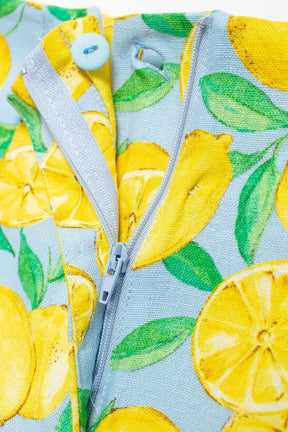 Conjunto Verão – Camisa Estampada com Amarração + Shorts de Cintura Alta