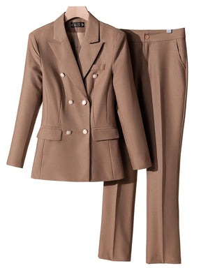 Conjunto elegante Blazer e calça alfaiataria