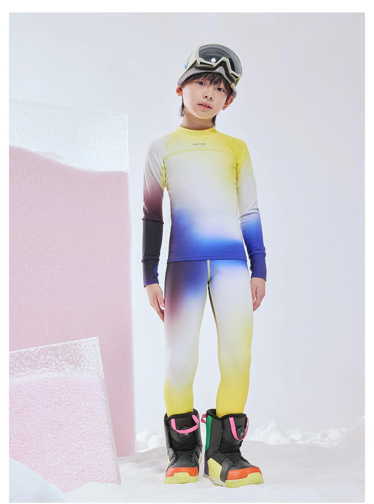 Conjunto Térmico Infantil Ultra Suave: Camada Base de Secagem Rápida