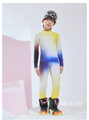 Conjunto Térmico Infantil Ultra Suave: Camada Base de Secagem Rápida
