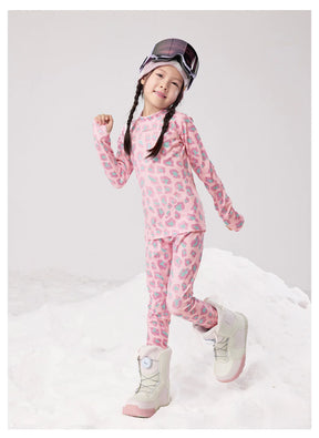 Conjunto Térmico Infantil Ultra Suave: Camada Base de Secagem Rápida