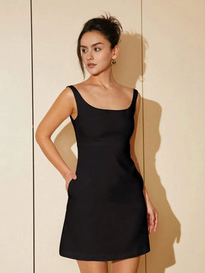 Vestido tubinho Com bolsos