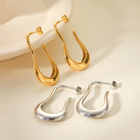 Brincos Argola Minimalista Dourada - Sofisticação Atemporal