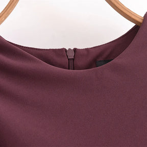 Vestido Sem Mangas Ajuste perfeito ao Corpo – Design Chique e Versátil