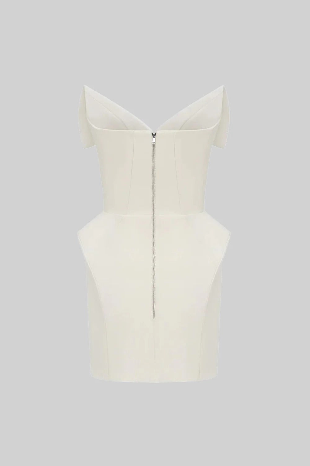 Vestido Tomara-que-Caia com Corpo Estruturado em Cetim