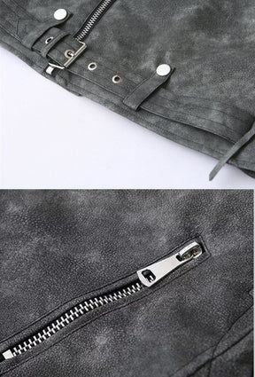 Jaqueta de Couro Feminina com Design Atemporal – Estilo e Elegância para Todas as Estações