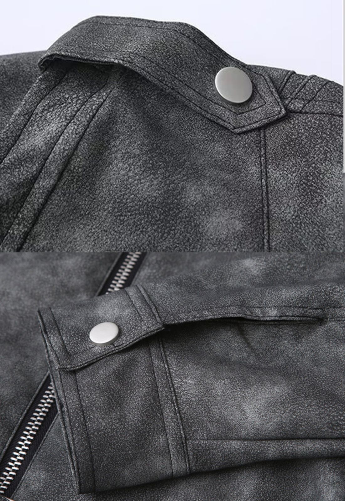 Jaqueta de Couro Feminina com Design Atemporal – Estilo e Elegância para Todas as Estações